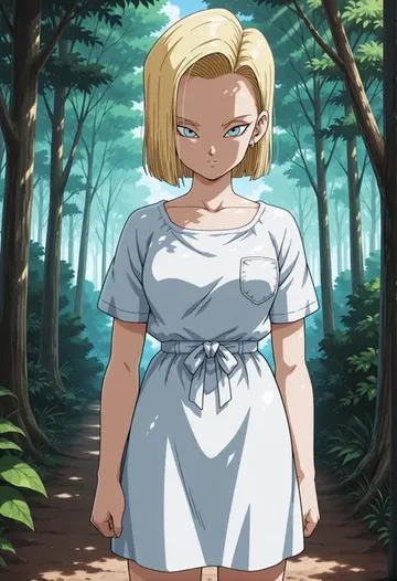 「入手困難」アンドロイド18号 デジタルアート2種類画 Android 18 - 無料AI画像生成モデル | SeaArt