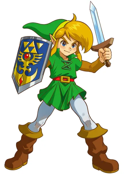 Link (The Legend of Zelda: Oracle of Seasons/Ages) Official Art Style [Illustrious-XL]_rel_260420