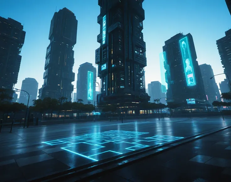 Cyberpunk Plaza (Background) (Illustrious) (AD)_rel_260420