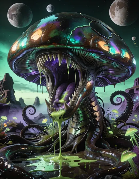 enormous carnivorous alien mushroom illu_rel_260420