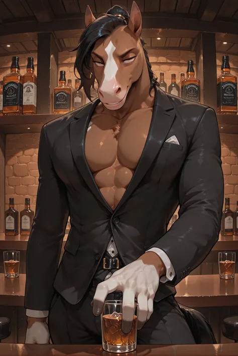 Furry Anthro Lora: Horses