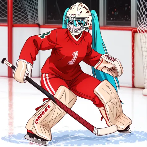  Goalie - Ice  Goalkeeper - Winter Sports