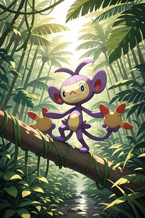 Pokémon Nr.: #424 "Ambipom" Illustrious