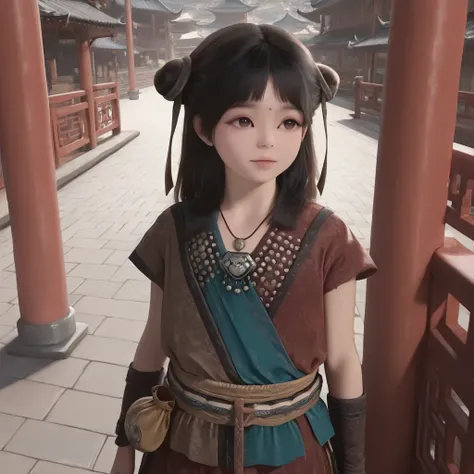 Xiao Nannan ( 小囡囡 ) (young) - Shrouding Heavens ( 遮天  ) Animation