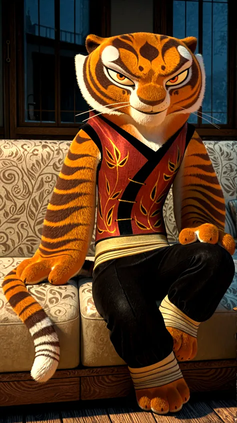 Master Tigress (Kung Fu Panda) for PonyXL/Illustrious