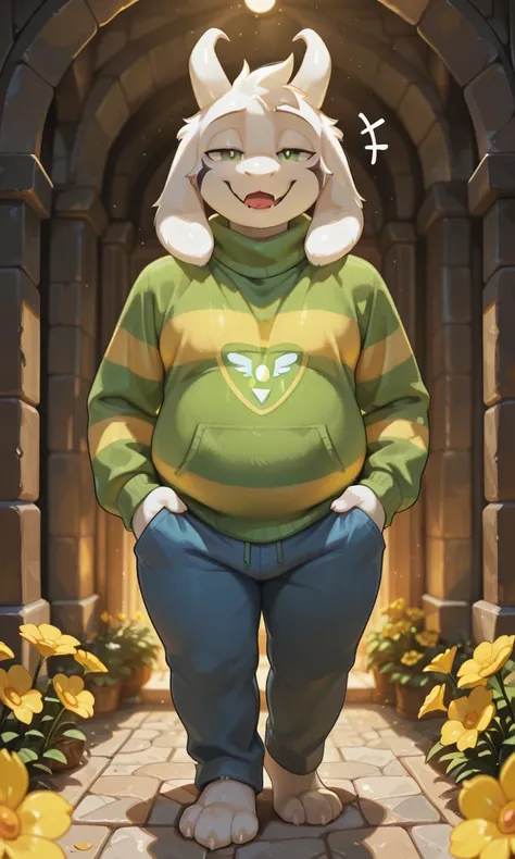 Asriel Dreemurr + Adult Form God IL (undertale)