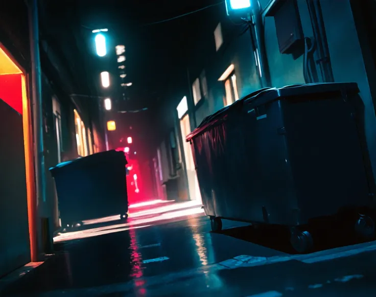 Back Alley Dumpster (Background) (NoobAi) (AD)