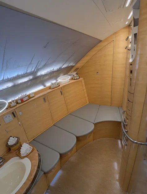 エアバスA380ファーストクラス・シャワースパ - Airbus A380 first class Shower Spa - not the Mile high club?