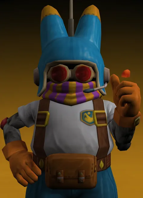 Osmond (Dark Cloud 1) 3D ingame