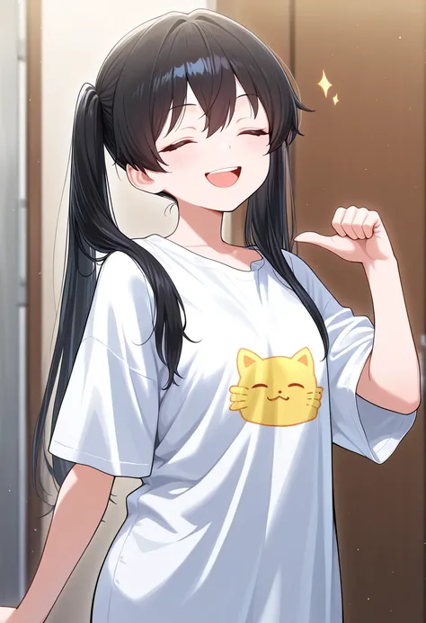 Pointing with thumb at self - Gesture