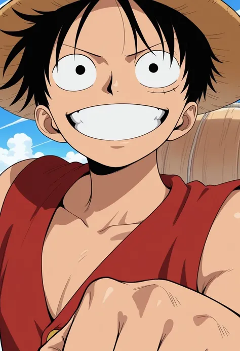 Monkey D. Luffy (Pre Timeskip) - 🏴‍☠️ One Piece 🏴‍☠️ - Illustrious
