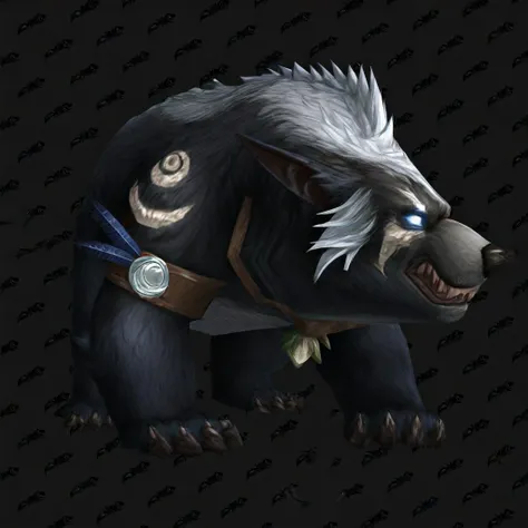 Night Elf Druid Bear Form - Warcraft