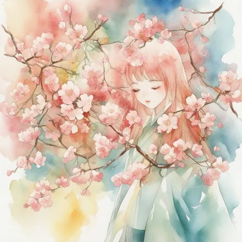 V67 Watercolor Anime