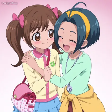Kiyomi Nishina and Kokoro yotsuba: Cocotama