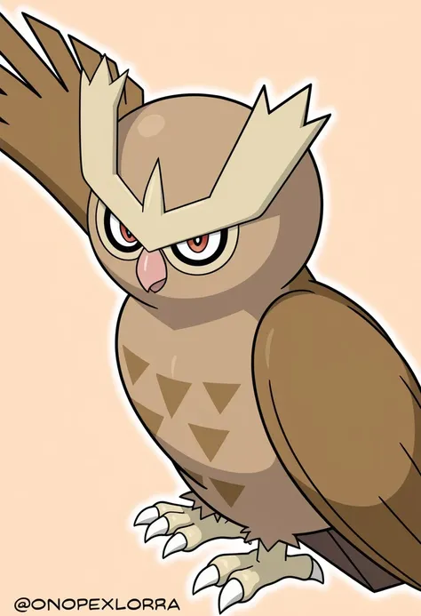 Noctowl | Every Pokémon Lora