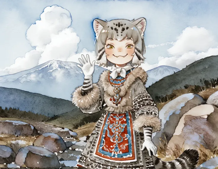 Pallas's Cat / Manul / マヌルネコ (Kemono Friends)