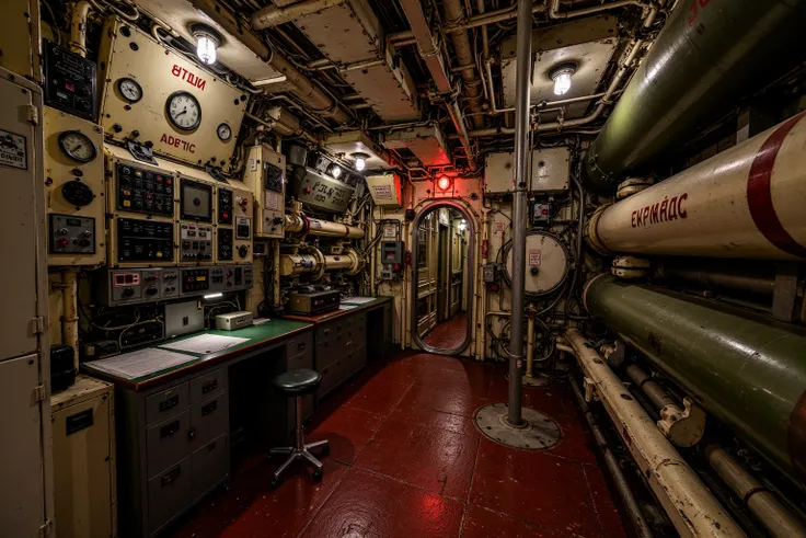 Soviet Submarine Interior