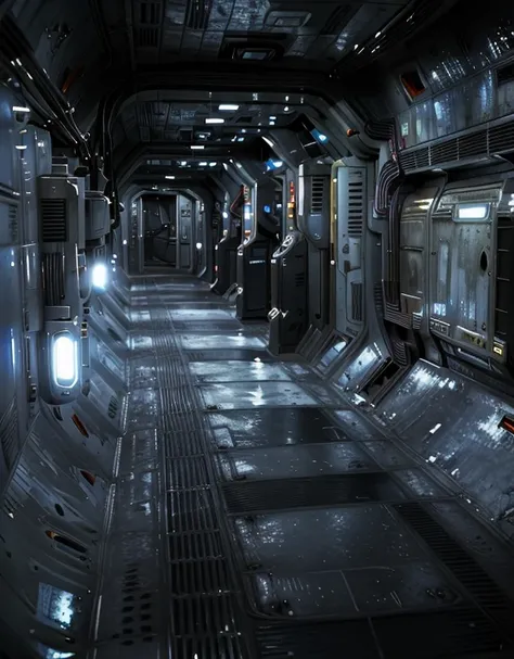 ROOMS : Spaceship Halls 2 - SD