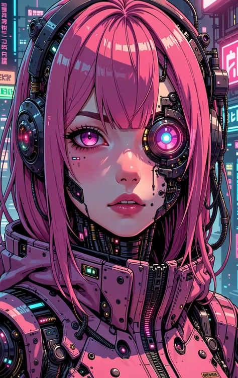 Neurocore Anime Cyberpunk by ChronoKnight - [FLUX KLEIN 9B , FLUX & IL]