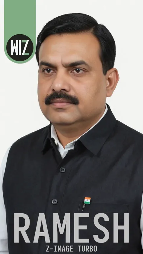 Civil Servant Ramesh | Indian Man | Z Image Turbo