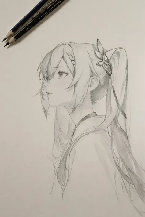 手绘素描/彩铅/马克笔风格（Hand-drawn sketch/colored pencil/marker style）