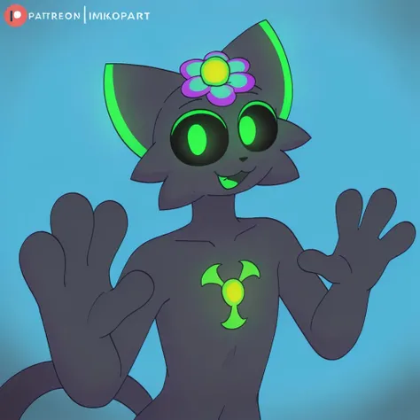 Radioactive cat