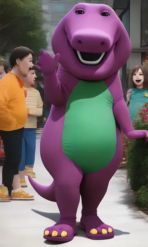 Barney The Dinosaur LoRA (1990s)