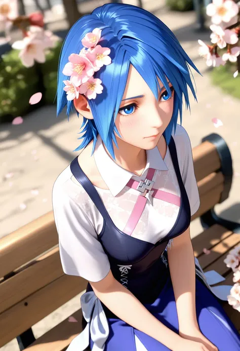 Aqua from Kingdom Hearts [IllustriousXL]