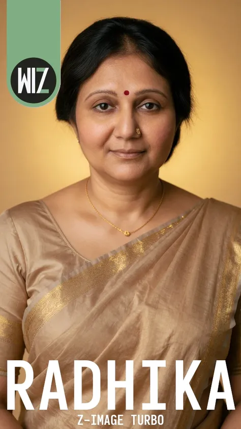 Friendly Aunty Radhika | Indian Woman | Z Image Turbo