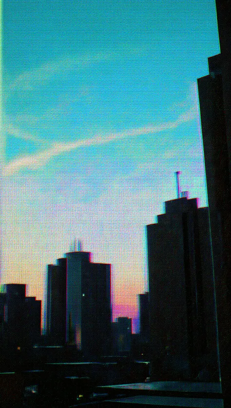 Circuitbent Cityscape