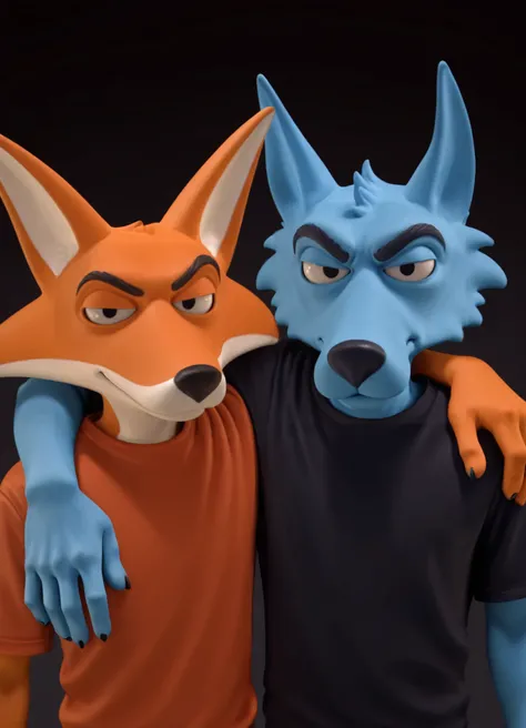 Don't eat the neighbours (Wolf/Fox/Rabbit)