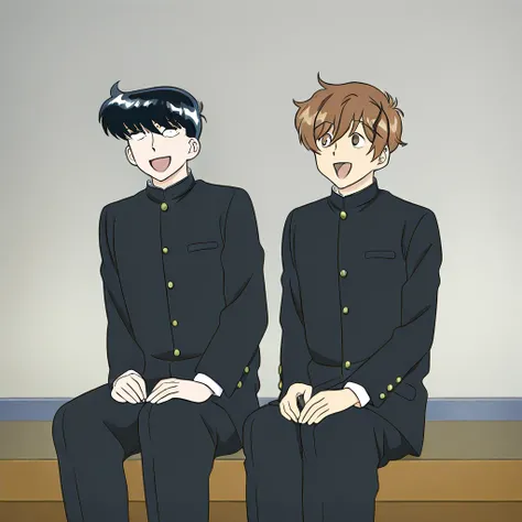Aiki Hirose and Okuto Nakamura from Go For It, Nakamura!