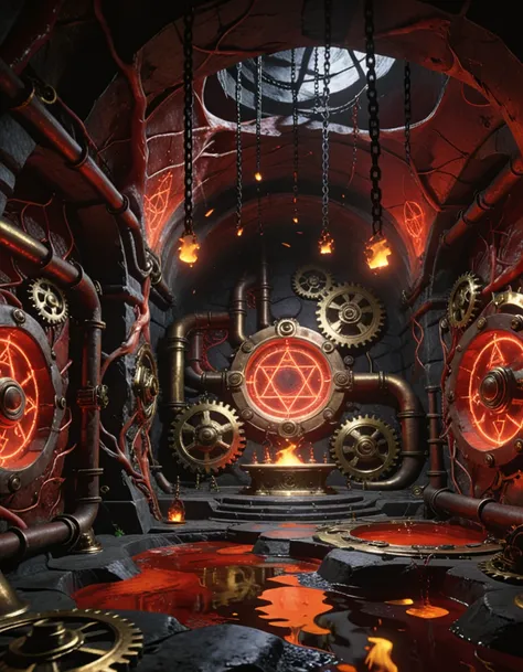 vaulted underground chamber