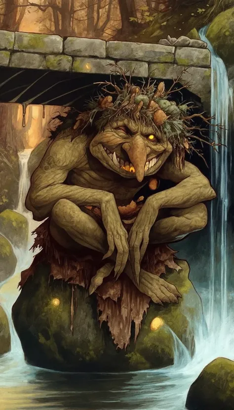 Brian Froud Digital Painting style