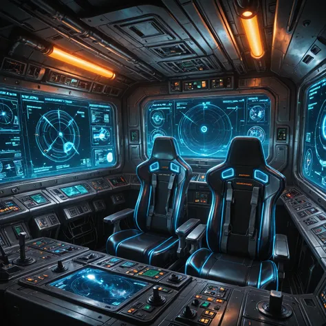 🚀✨AetherForge Starship Interiors🌌🌠(ill)