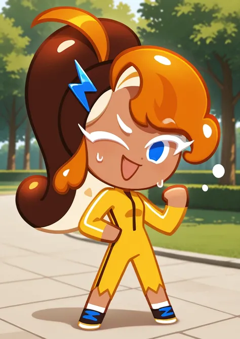 Choco Bar Cookie (cookie run)