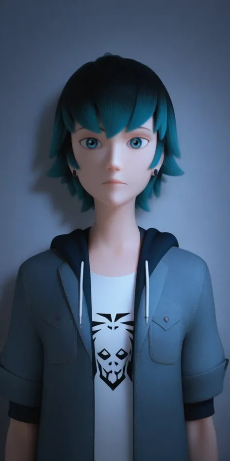 Luka Couffaine, Ladybug, Miraculous. Different models and attires.