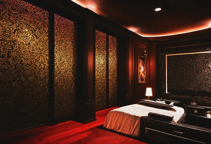 Love Hotel Interior (Background) (NoobAI) (AD)