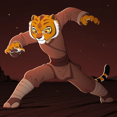 Tigress (Kung Fu Panda: Secrets of the Scroll)  illustrious