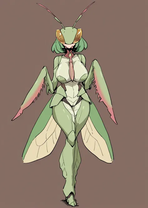 Mantis Girl Transformation (Illustrious)