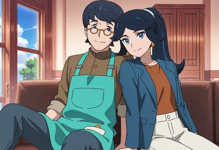 Alex&Lucca-Liko's Parents(莉可的父母)-Pokémon Horizons