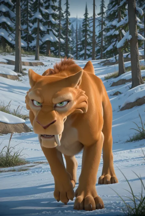 Furry Anthro Lora: Diego (Ice Age)