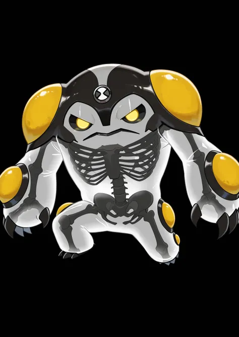 Transparent Skin / Skeleton Visible [Illustrious]
