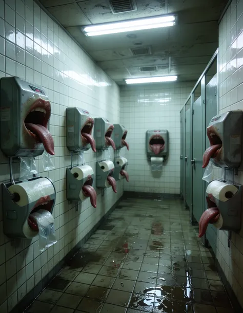 japanese public restroom interior