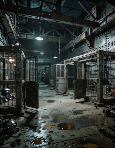 post-apocalyptic robot market illu