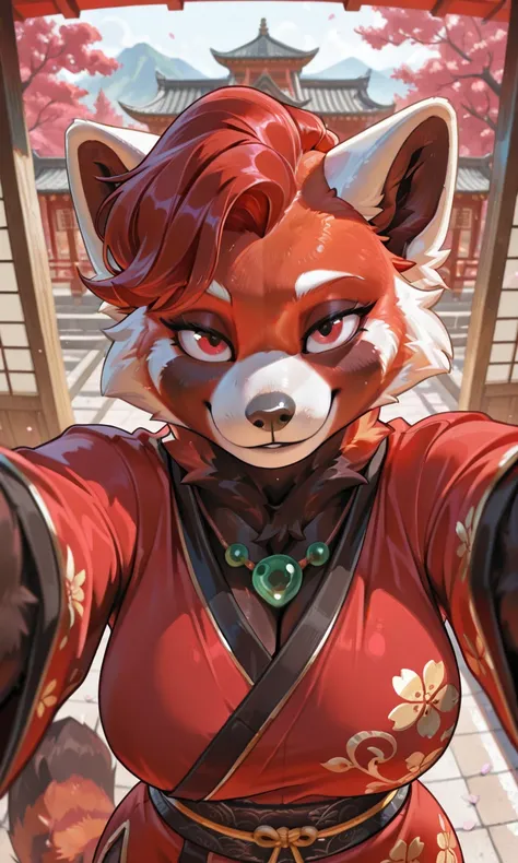 Ming Lee - Red panda Form IL (Turning red)