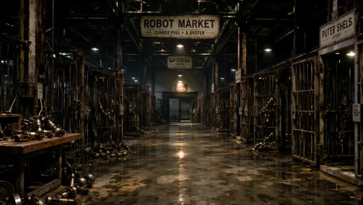 Post-apocalyptic Robot Market - Flux (thx 4 arrssenne)