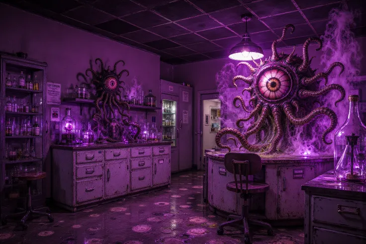 Retro 1960s Science Laboratory - Flux (thx 4 arrssenne)