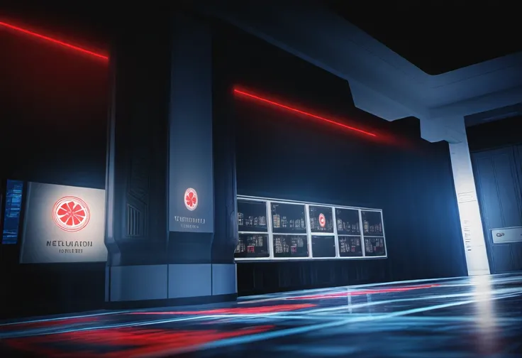 Umbrella Corporation Laboratory (Resident Evil) (Background) (NoobAI) (AD)