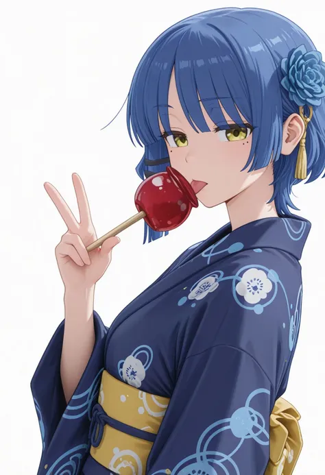[1KUJI] Ryo's Blue Kimono リョウの青い着物